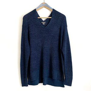 Eddie Bauer Pullover Double V-Neck Sweater Size M